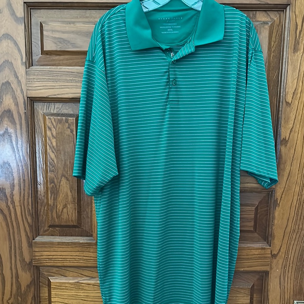 Bobby Jones Green Polo Shirt with Classic Collar